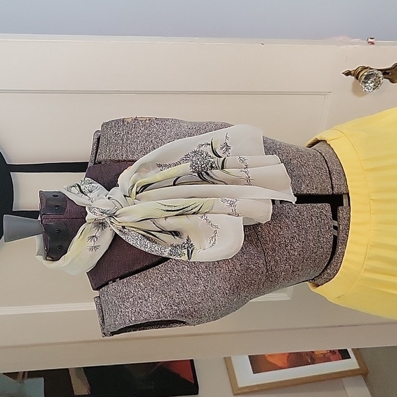 Botanical True Vintage Scarf - Picture 11 of 12